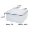 Ru Han Transparent Square Food Storage Containers