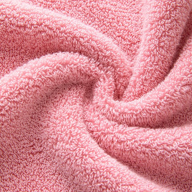 Yougang Multi-color Pure Cotton Bath Towel Square Towel Household Plain Color A Soft Absorbent Gift Three-piece Set