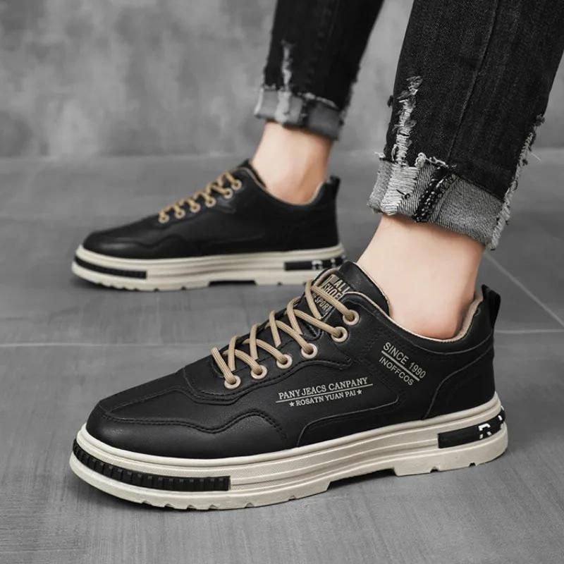 Fashion Men High Top Casual Shoes Summer New Breathable Wear-resistant Sneakers Jogging Non Slip Damping Hiking Shoes