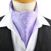 Pánská kravata Žakárová Květinová Paisley Pánská kravata Svatba Formální Ascot Šátek Samozavazovací Britský Gentleman Polyester Měkká kravata Luxusní