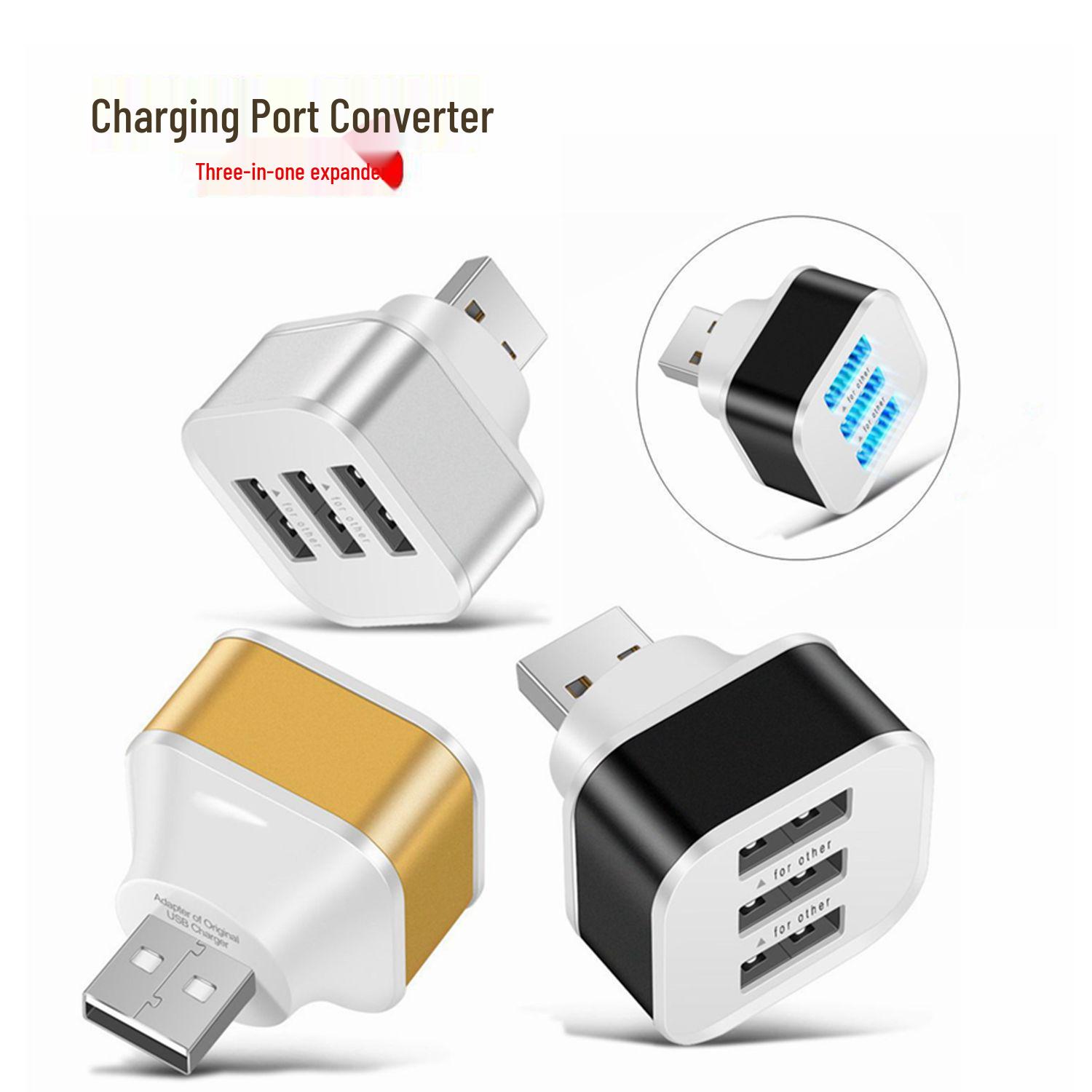 

3-Port USB 2.0 Hub Splitter and Expander