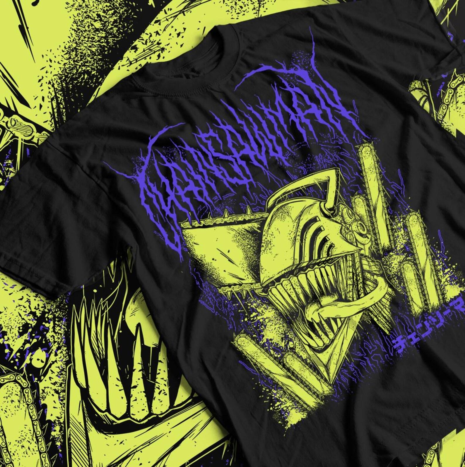 Material Anime Horror Waifu Material Anime Horror T shirt | Cute Creepy Waifu Illustration S