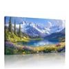 Berg und See Große Größe Diamantmalerei Neue Kollektion Abstrakte Landschaft DIY Vollbohrer Strasssteine Stickerei Mosaik Kreuzstich-Sets