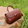 Leather Handbag Women's New Bag Light Luxury Niche High-end Single Shoulder Messenger Bag Light and Versatile Small