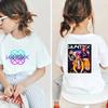 Kpop Hunter Girls' Korean Printed Short Sleeve Medium to Small Kids' T-Shirt