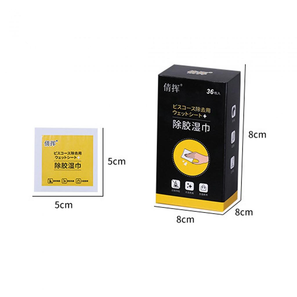 Sticker Remover Cleaning Tool Multi Purpose Sticky Residue Glue Removal Glue Removal Paper for Window Tags Labels Decals Tape