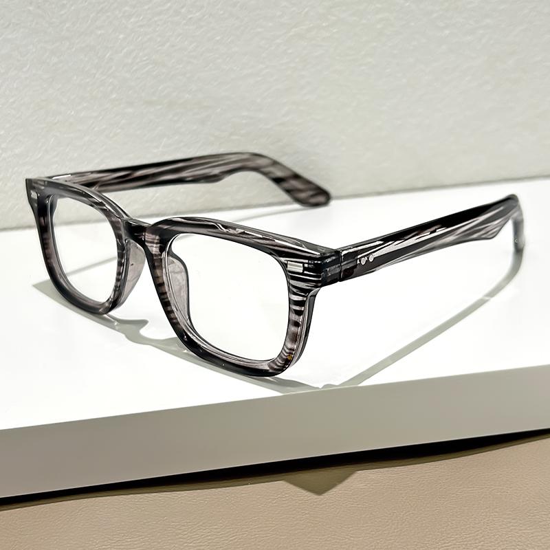 New Retro Classic, Versatile Flat Light Lenses, High-end Shooting Accessories, Small Frame Reading, Anti-blue Light Glasses