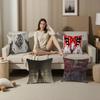 S-Sleep T-TokenS Band Pillow Gift Home Office Decoration Pillow Bedroom Sofa Car Cushion CoverPillow Case