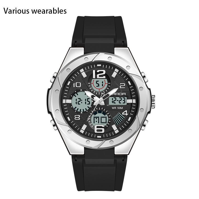 New Watch Student Sports Watch Korean Version Simple Temperament Waterproof Electronic Watch Trend Ins Wind