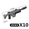 Military Building Blocks MOC Star Movie Characters Solider Figures War Mini Bricks Weapons Accessories Guns Cloak Axe Armor