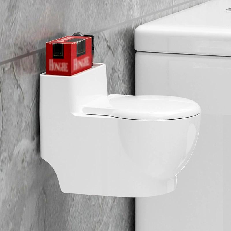 Creative Ashtray Toilet Shaped With Lid Bathroom Wall Mounted Detachable Ashtray Anti Drop Thick Desktop Ashtray Storage Box