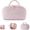 MDNGMDNG Quilted Travel Cosmetic Bag