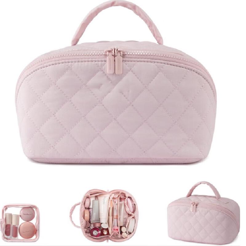 MDNGMDNG Quilted Travel Cosmetic Bag