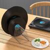 Vinyls Record Organizers From Metal Fit 7" and 12" Albums Ten Slots for Efficient Storage