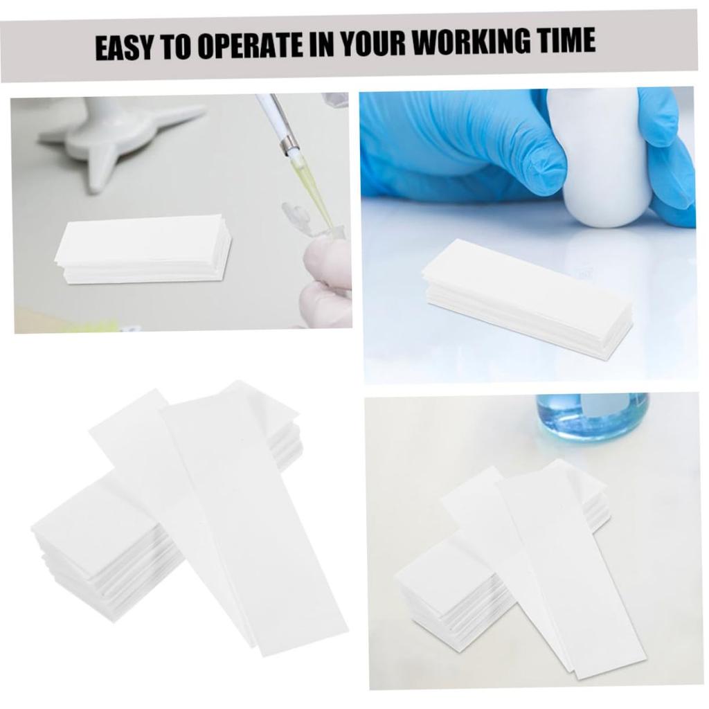 CALLARON Laboratory Filter Chromatography Filter Paper with Excellent Water Strip X Suitable for Biochemistry Experiments and Microscope Paper,