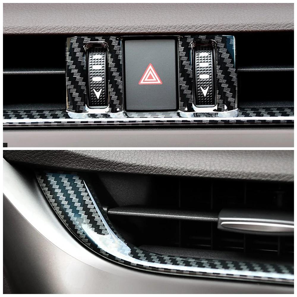 For Lexus ES ES200 ES250 ES300 ES350 2018 2020 Car Central Console Center AC Air Condition Outlet Vent Cover Trim Refit Frame