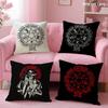 Anime C-Castlevania Cushion Cover Summer Coolness Linen Fabric Double-Sided Printing Pillow Case Sofa Home Decor Gift