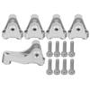 Aluminum Alloy Front Rr Keel Rod Holder St Fit for    4  6 1/10 RC Car