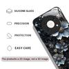Vintage Floral Stylish Lotus Flower Tempered Glass Phone Case for Huawei Nova 13 12 SE 11 10 Pro Mate 40 30 P60 P50 P40 5G Cover