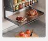 Punch-Free Wall-Mount Kitchen Seasoning and Storage Rack