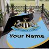 Dywan z nadrukiem własnego tekstu Newcastle United FC Antypoślizgowy dywan podłogowy do dekoracji pokoju w domu