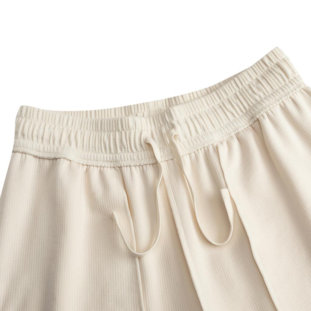 Anta Travel Comprehensive Training Series Long Pants Spring 2026 Knitted Sports Pants Women bottoms Warm-Sun-White 962617303-1