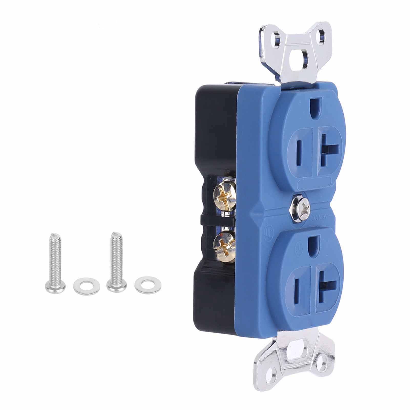 

Monoso Мережева розетка з чистої міді дуплексна з родієвим покриттям 20А