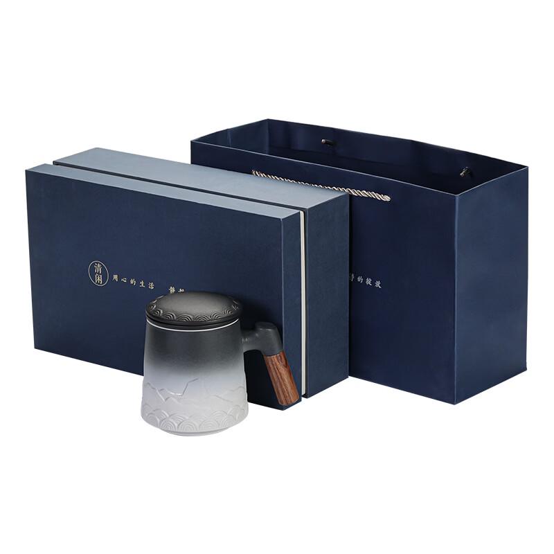 OLOEY Ceramic Mug with Lid