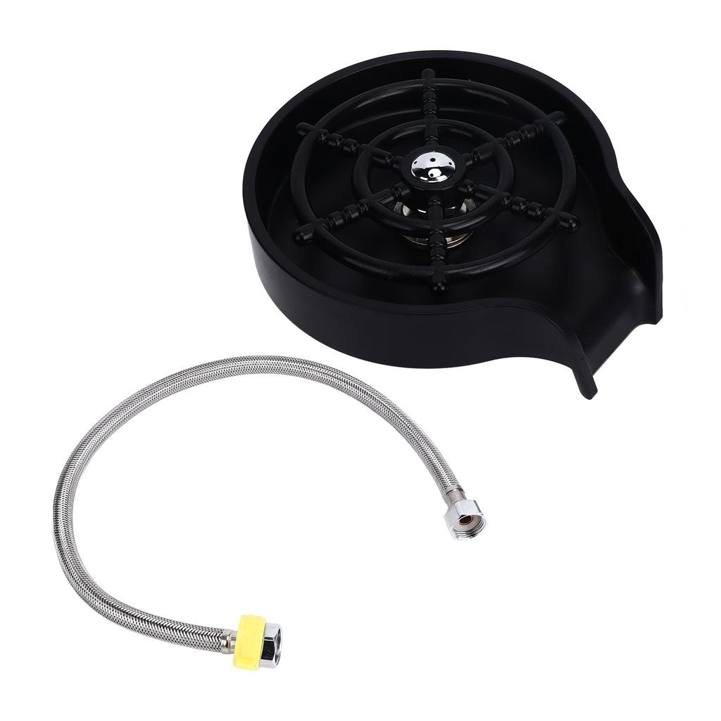 Cup Washer G1/2 Interface Quick Cleaning Detachable Kitchen Hotel Bar Wash Basin Press Glass Rinser