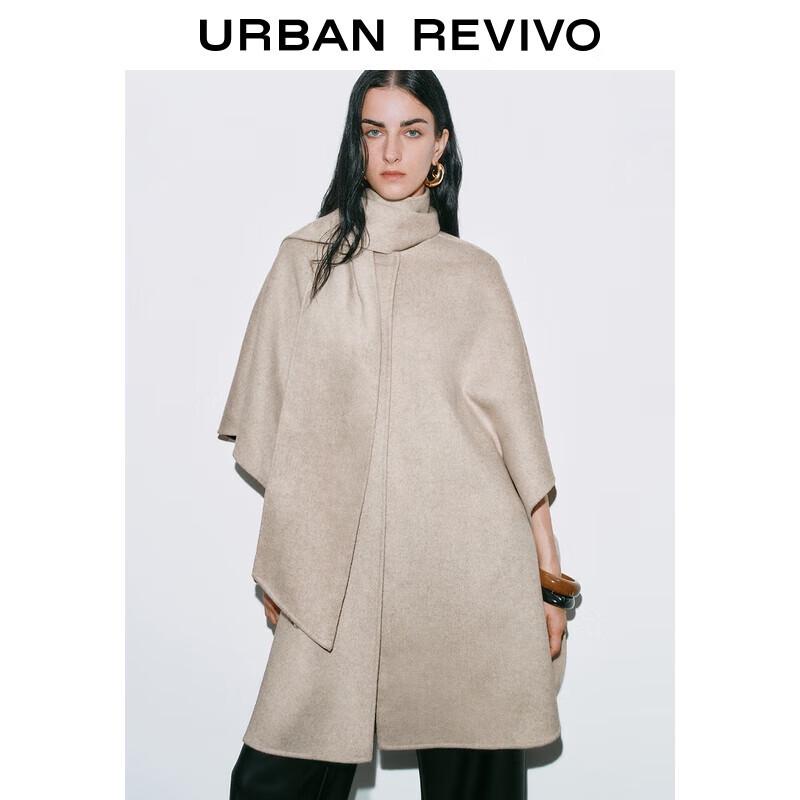 Women's Cape-Style Printed Coat