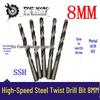 8mm High-Speed Steel Twist Drill Bit for Metal (Item No. 01300)