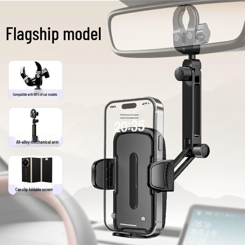 Magnetic Wireless Charging Telescopic Car Phone Holder
