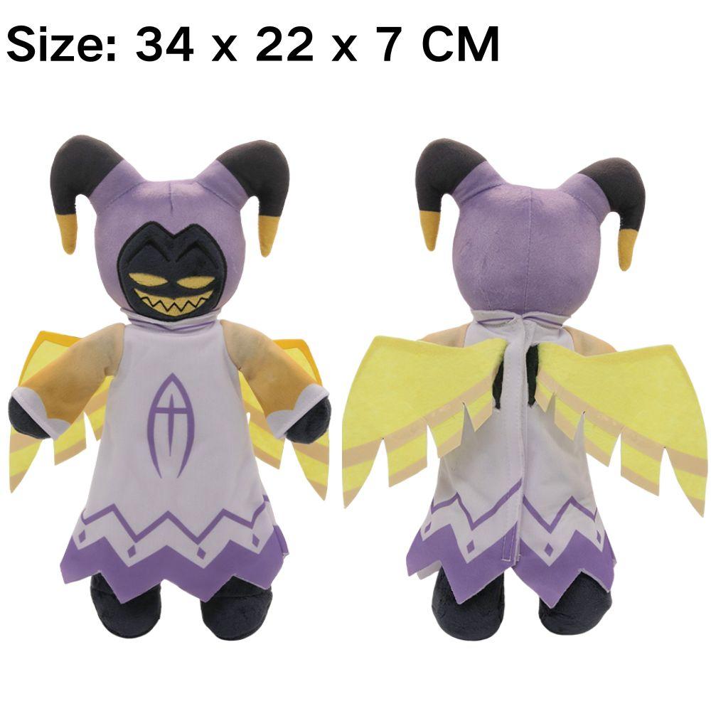 Cursed Cat Alastor Cosplay Plush Angel Dust Husk Lucifer Fat Nuggets Plushies Cartoon Hotel Fantasy Birthday Gifts Mascot Props