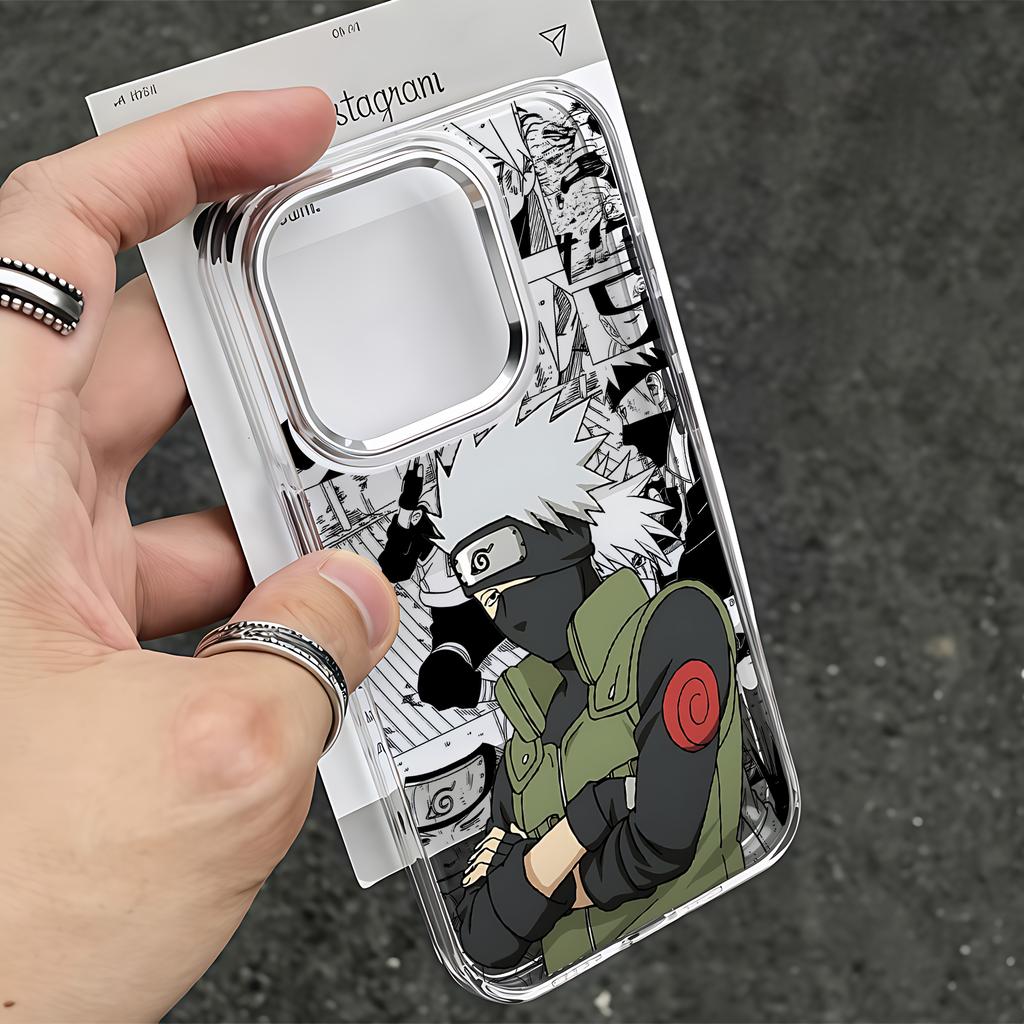 Anime Hatakes Kakashis Phone Case For iPhone 17e 17 16e 16 15 14 13 12 11 mini Pro Max X XR XSMAX 8 7 Air Plus Clear