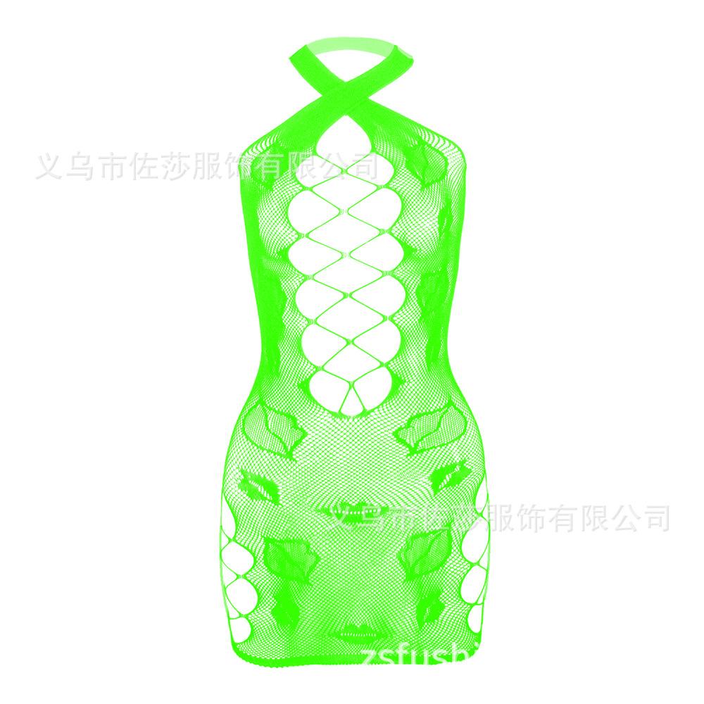 Sex Underwear Suspender Cross Hollow Sexy Black Mesh Hip Skirt