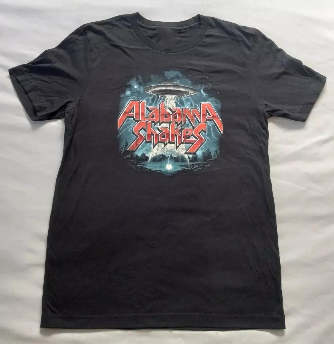 Collection ALABAMA SHAKES BAND T Shirt Mens Womens Tees Top Black All Size M