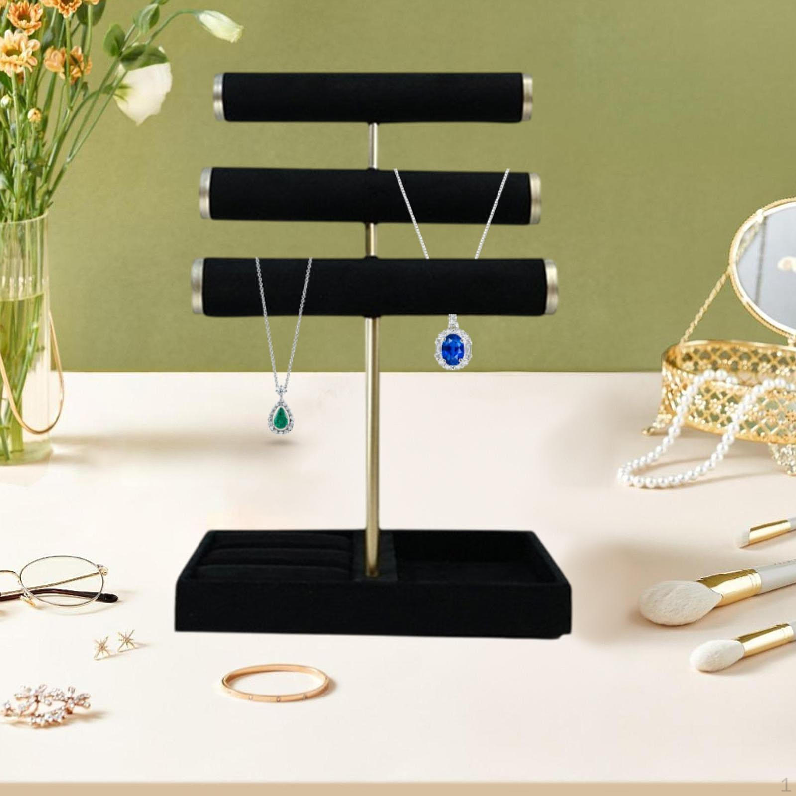 

Держатель для ювелирных изделий, органайзер, элегантная универсальная вешалка для ожерелий, хранение браслетов without Hole
