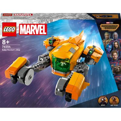 Marvel Lego Baby Rocket's Battleship 76254, Mixed Color