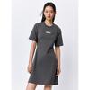 PEACEBIRD Women's Round Neck Backless Short Dress