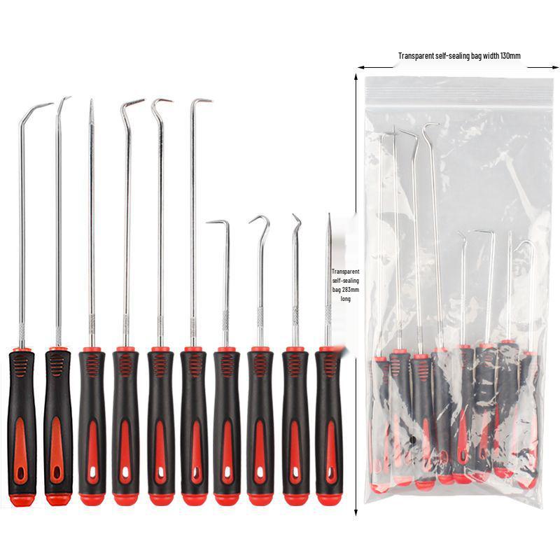 10-Piece Car Oil Seal & O-ring Puller Screwdriver Set for Tire Repair