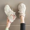 Breathable socks shoes new coconut shoes platform-soled sports casual shoes soft-soled non-slip running shoes dad shoes