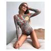 2026 New European and American One-piece Swimsuit Bikini Swimsuit