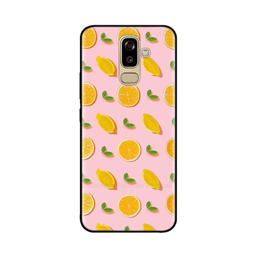 Cute Silicone Cover For Samsung Galaxy A8 2018 Phone Case A530F SM-A530F Soft TPU Funda Coque For Samsung A8 Plus 2018 A8+ A730F