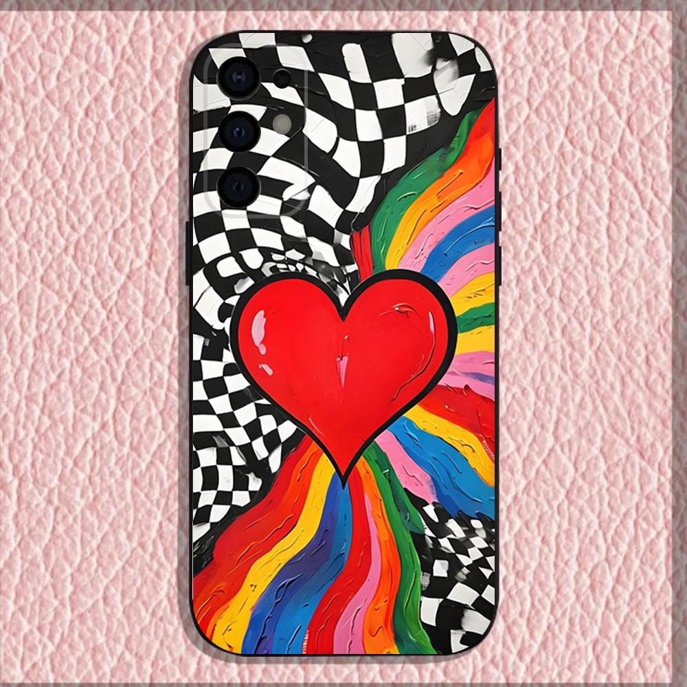 

L-Lesbian LGBT Rainbow Pride Phone Case For Samsung S25,S24,S21,S22,S23,S30,Ultra,S20,Plus,Fe,Lite,Note,10,9,5G Black Cover Samsung S235G