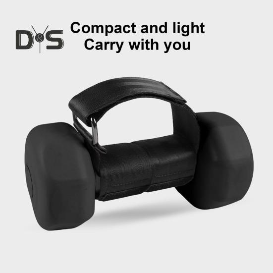 Dumbbell Weight Strap Adjustable Dumbbell Foot Attachment Lifting Strap Yoga Strength Training Foot Weight Lifting Home Gym Leg Workout Strap