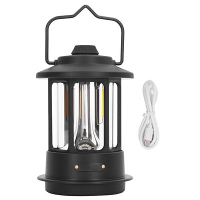 LED Camping Lantern 5‑170lm Waterproof Ergonomic Portable Camping Ambient Lantern with Metal Handle for Outdoor