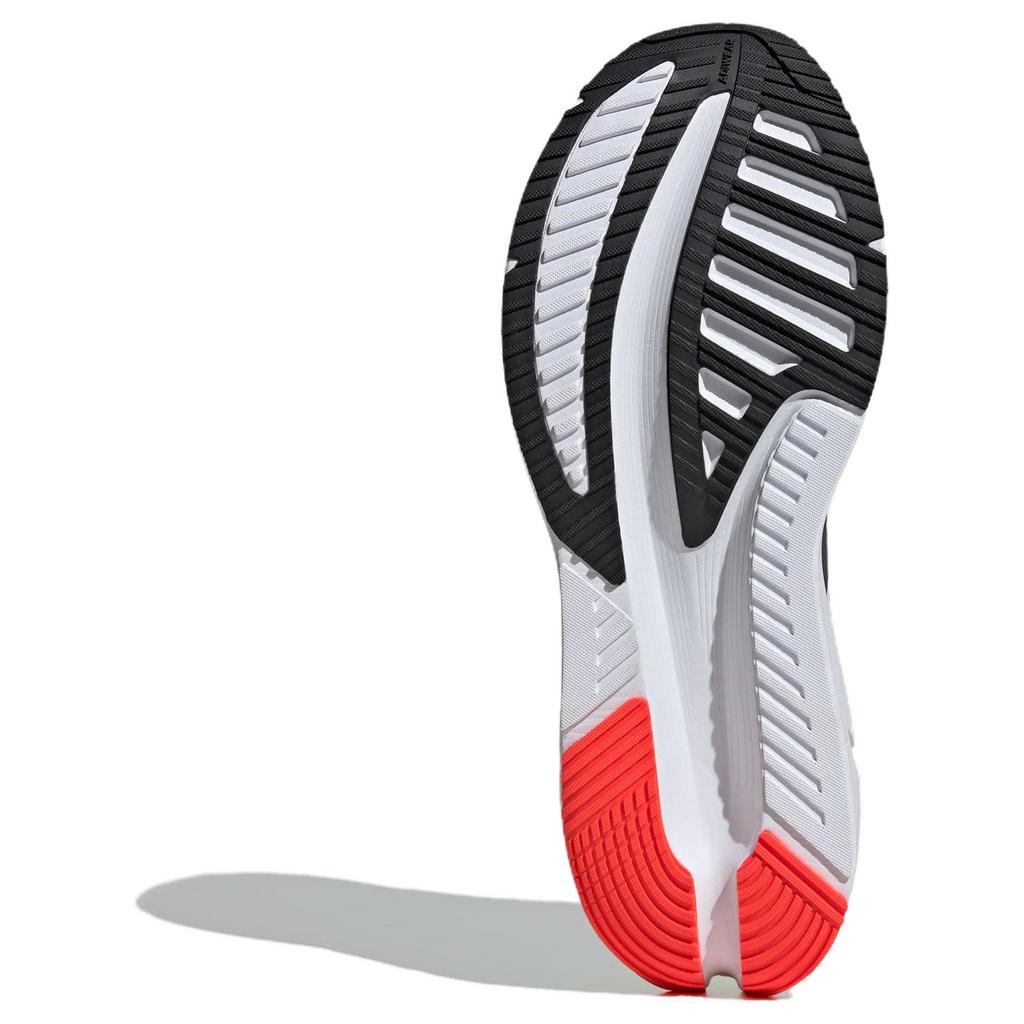 Adidas Adistar 3 Comfortable Durable Rebound Low-Top Long Distance Running Shoes Men Sneakers White Gray Green IE8222
