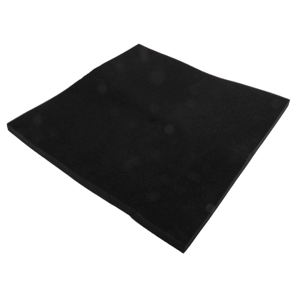 Water Cleaning Foam Fish Tank Filter Black Polyether Thickness 20mm 50cm 50x50x2cm All Water Types Aquarium Filter