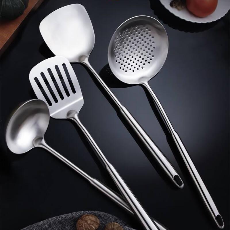 Homeglen Thickened 304 Stainless Steel Stir-fry Ladle