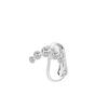 Faux Fake Belly Ring U-Shaped Stainless Steel Color Zircon Navel Clip For Women Sexy  Non-Piercing Body Jewelry